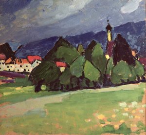 Landschaft, Murnau